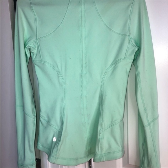 Mint Green Lululemon Athletica Jacket - Picture 4 of 6